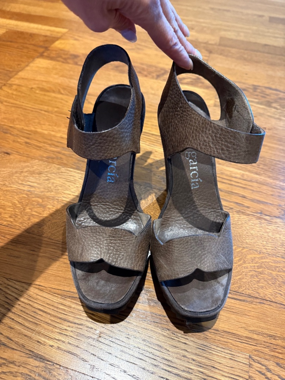 Pedro Garcia Platform Sandals 38